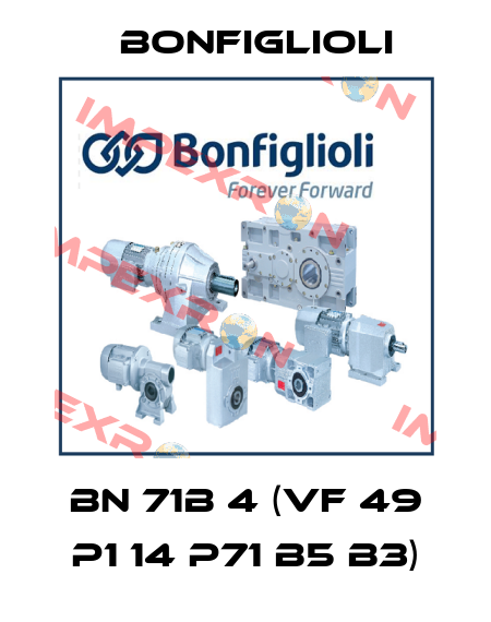 BN 71B 4 (VF 49 P1 14 P71 B5 B3) Bonfiglioli