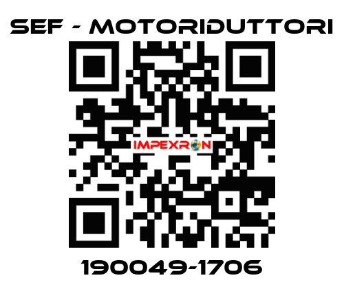 190049-1706 SEF - MOTORIDUTTORI