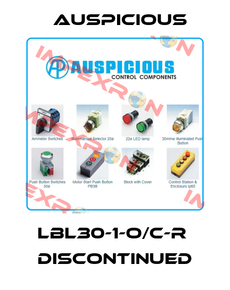LBL30-1-O/C-R  discontinued Auspicious