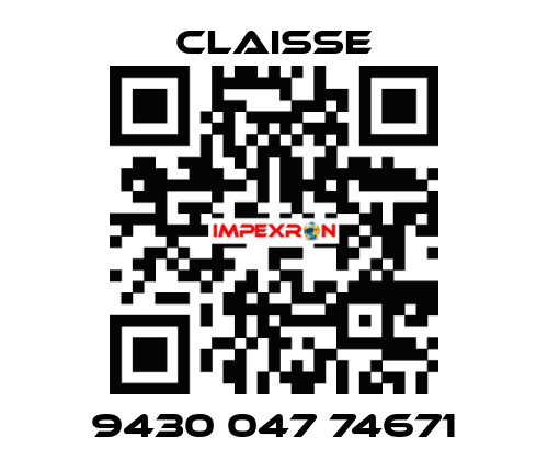 9430 047 74671 Claisse