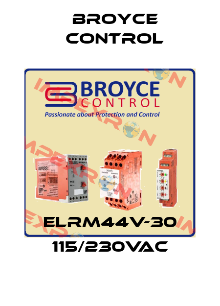 ELRM44V-30 115/230VAC Broyce Control