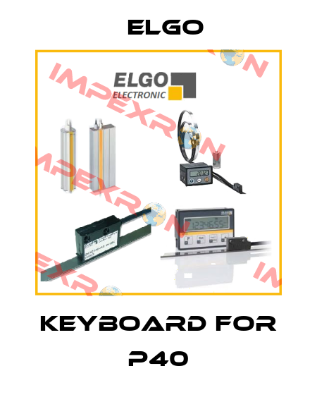 keyboard for P40 Elgo