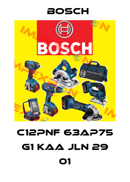 C12PNF 63AP75 G1 KAA JLN 29 01 Bosch