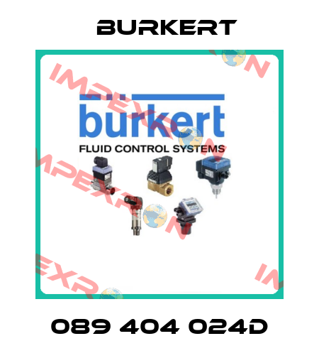 089 404 024D Burkert