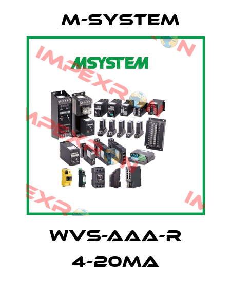 WVS-AAA-R 4-20MA M-SYSTEM