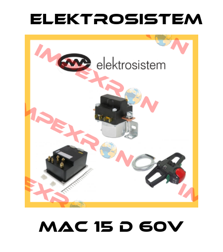 MAC 15 D 60V Elektrosistem