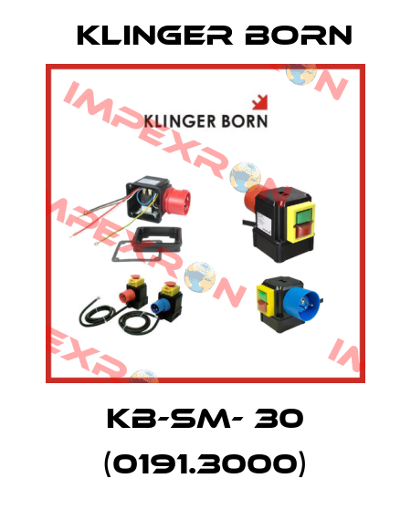 KB-SM- 30 (0191.3000) Klinger Born