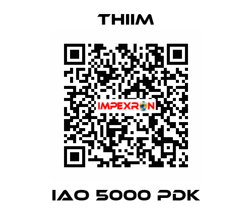 IAO 5000 PDK Thiim