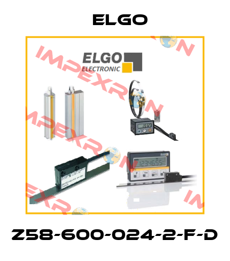 Z58-600-024-2-F-D Elgo
