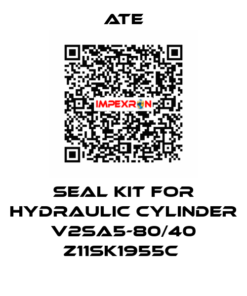 SEAL KIT FOR HYDRAULIC CYLINDER V2SA5-80/40 Z11SK1955C  Ate