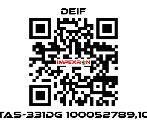 TAS-331DG 100052789,10 Deif