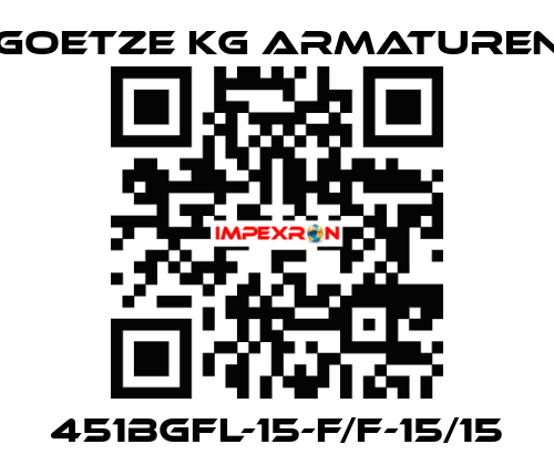 451bGFL-15-f/f-15/15 Goetze KG Armaturen