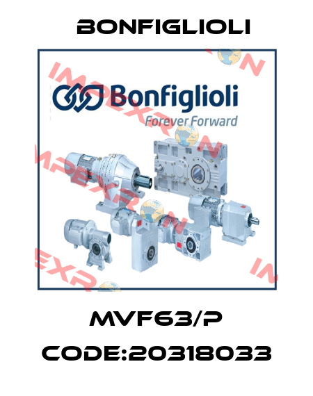 MVF63/P CODE:20318033 Bonfiglioli