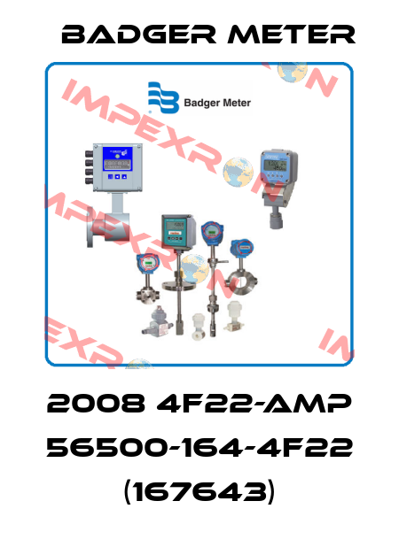 2008 4F22-AMP 56500-164-4F22 (167643) Badger Meter