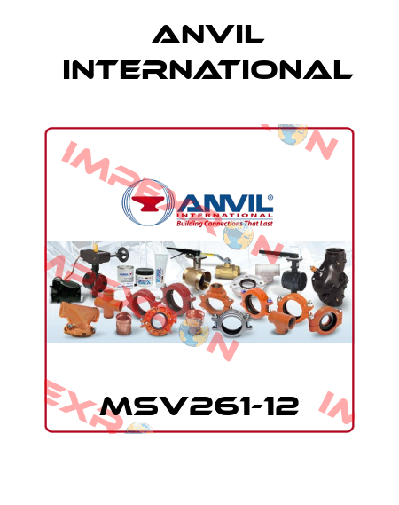 MSV261-12 Anvil International