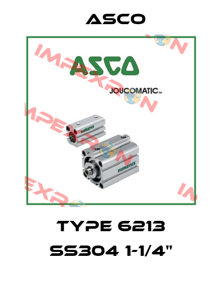 TYPE 6213 SS304 1-1/4" Asco