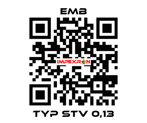 Typ STV 0,13 Emb