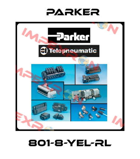 801-8-YEL-RL Parker
