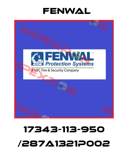 17343-113-950 /287A1321P002 FENWAL