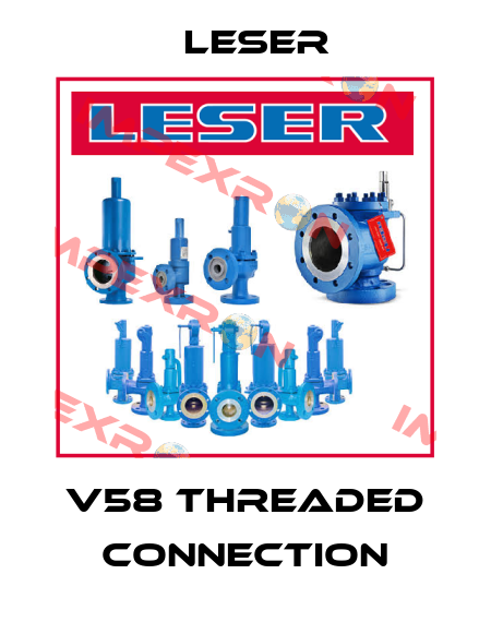 V58 threaded connection Leser