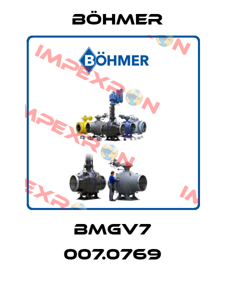 BMGV7 007.0769 Böhmer