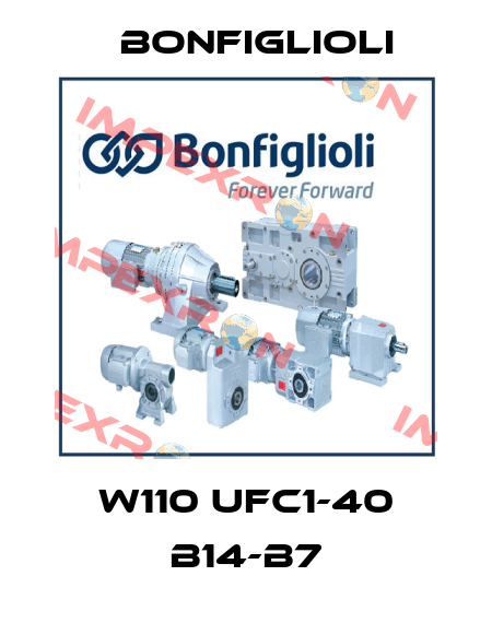 W110 UFC1-40 B14-B7 Bonfiglioli