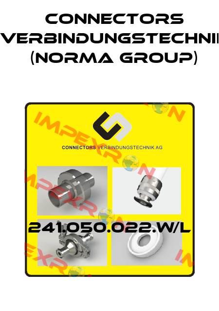 241.050.022.W/L Connectors Verbindungstechnik (Norma Group)