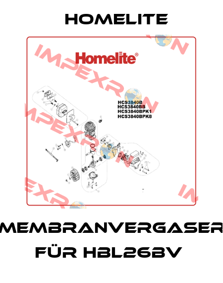 Membranvergaser für Hbl26bv  Homelite
