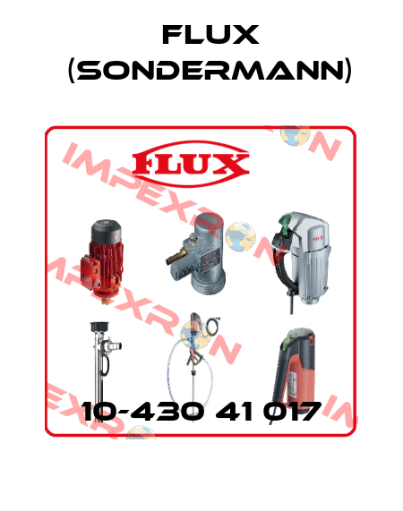 10-430 41 017 Flux (Sondermann)