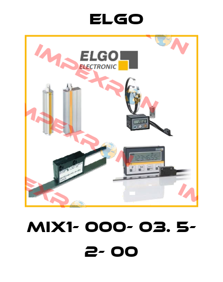 MIX1- 000- 03. 5- 2- 00 Elgo