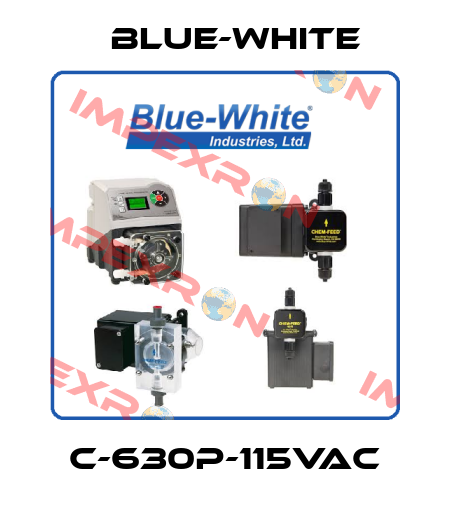 C-630P-115VAC Blue-White