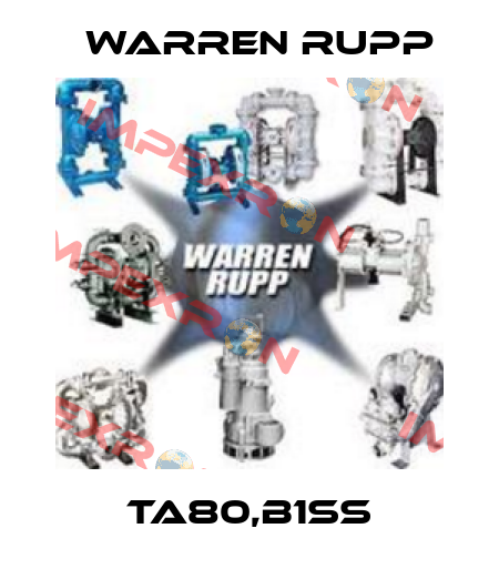 TA80,B1SS Warren Rupp