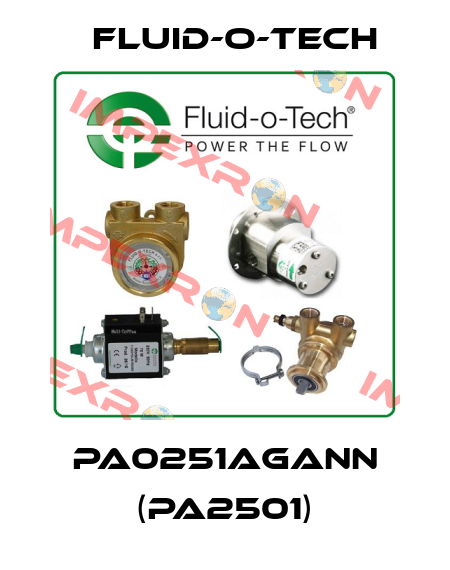 PA0251AGANN (PA2501) Fluid-O-Tech