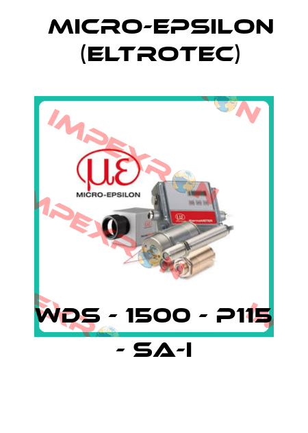 WDS - 1500 - P115 - SA-I Micro-Epsilon (Eltrotec)
