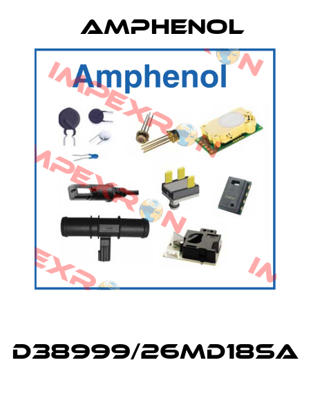  	  D38999/26MD18SA Amphenol