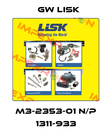 M3-2353-01 N/P 1311-933 Gw Lisk