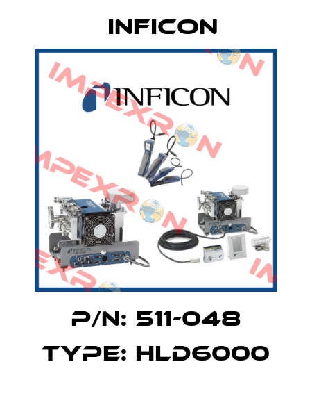 p/n: 511-048 type: HLD6000 Inficon