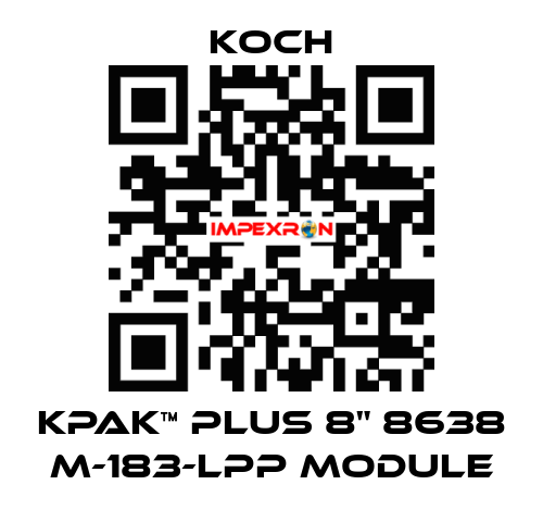 KPAK™ PLUS 8" 8638 M-183-LPP Module KOCH