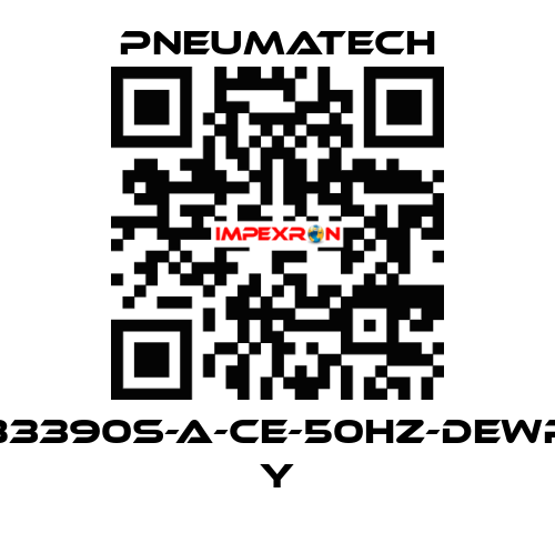 PB3390S-A-CE-50HZ-DEWPO Y Pneumatech