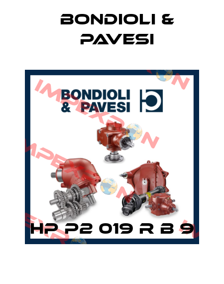 HP P2 019 R B 9 Bondioli & Pavesi
