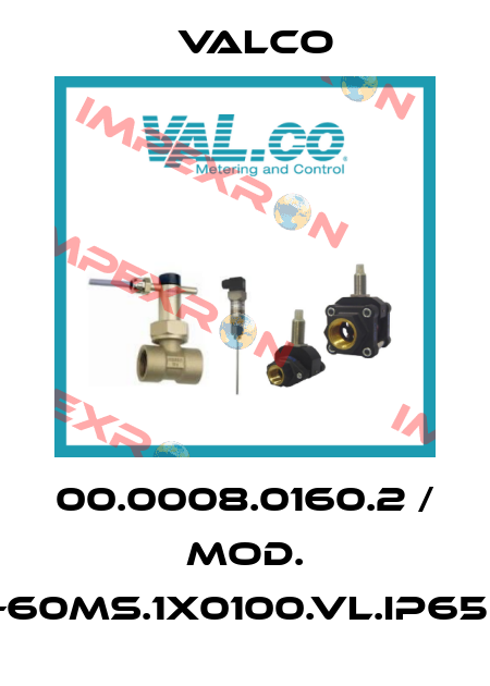 00.0008.0160.2 / Mod. SLC.10GO.10-60MS.1X0100.VL.IP65.24-230VAC Valco