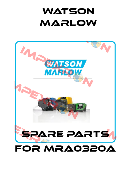 spare parts for MRA0320A Watson Marlow
