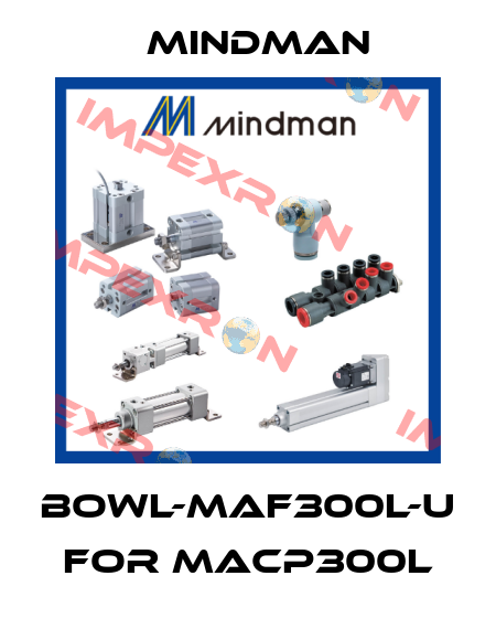 BOWL-MAF300L-U for MACP300L Mindman