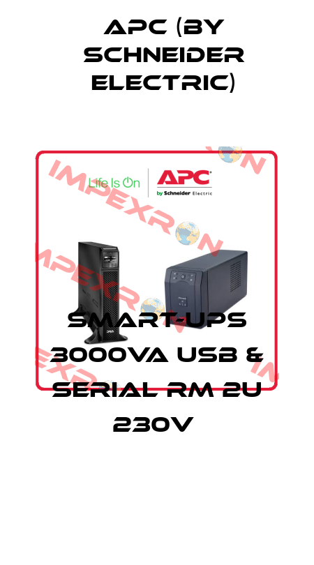 SMART-UPS 3000VA USB & SERIAL RM 2U 230V  APC (by Schneider Electric)