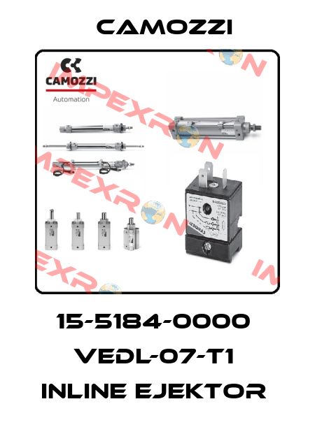 15-5184-0000  VEDL-07-T1  INLINE EJEKTOR  Camozzi
