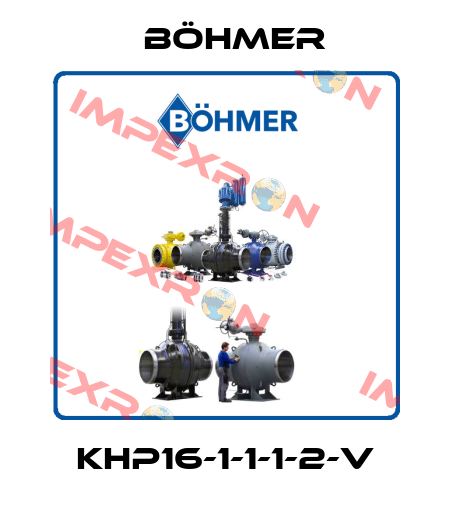  KHP16-1-1-1-2-V Böhmer