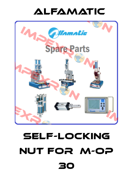 Self-locking nut for  M-OP 30 Alfamatic