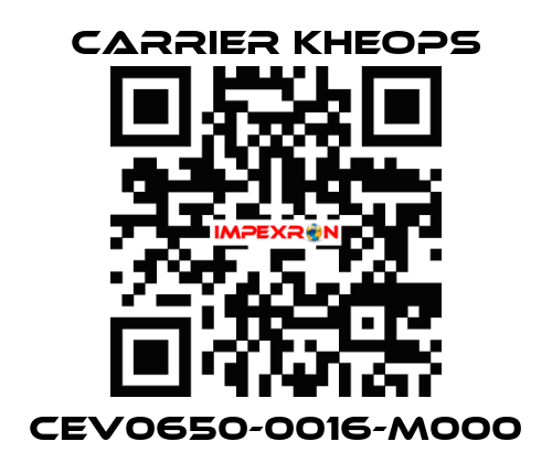 CEV0650-0016-M000 Carrier Kheops