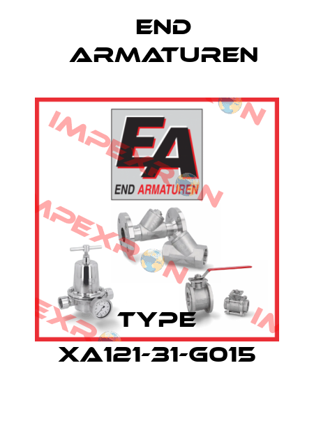 Type XA121-31-G015 End Armaturen