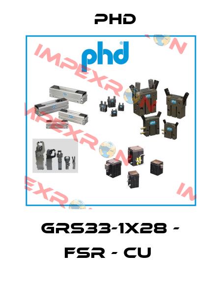 GRS33-1X28 - FSR - CU  Phd